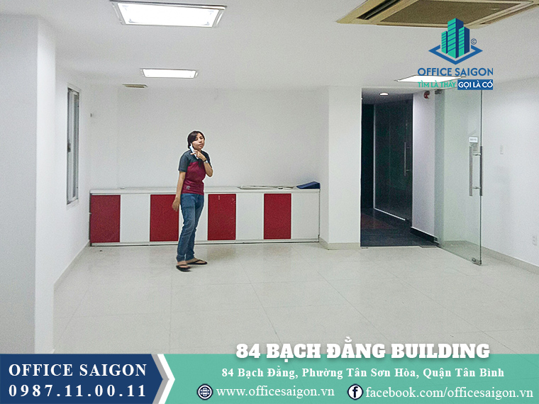 Mặt bằng toà nhà 84 Bạch Đằng Building Quận Tân Bình