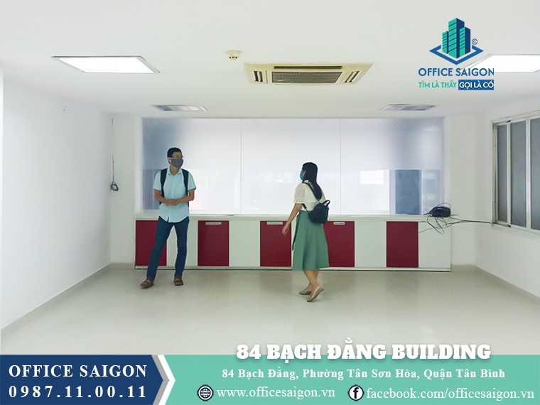 Mặt bằng toà nhà 84 Bạch Đằng Building Quận Tân Bình
