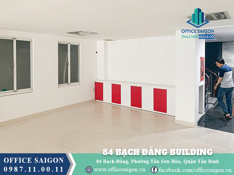 Mặt bằng toà nhà 84 Bạch Đằng Building Quận Tân Bình