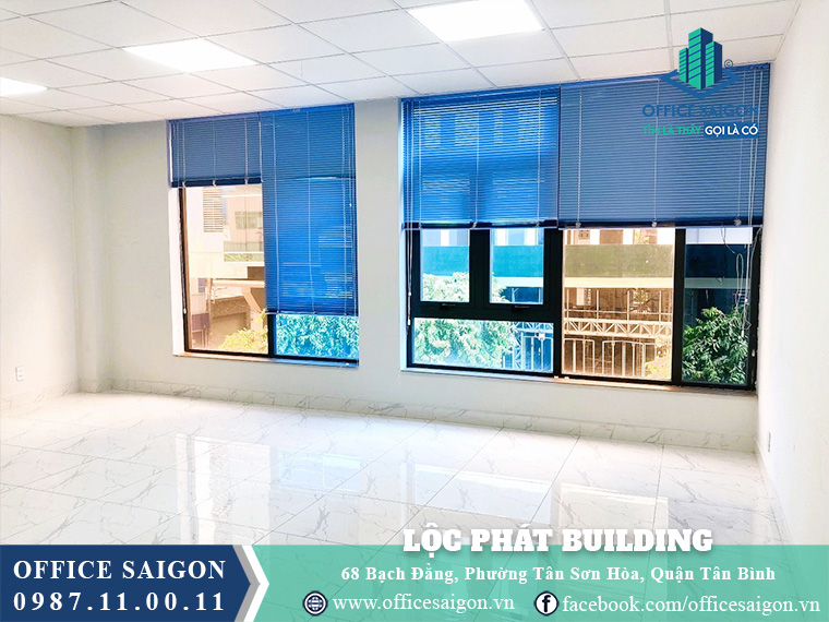 Mặt bằng toà nhà Lộc Phát Building Bạch Đằng