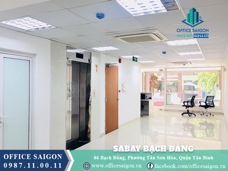 Mặt bằng toà nhà Sabay Building Bạch Đằng