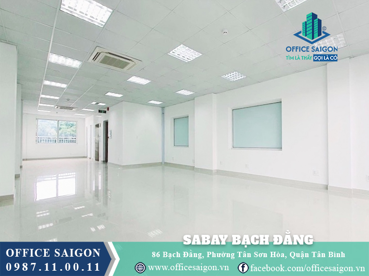 Mặt bằng toà nhà Sabay Building Bạch Đằng