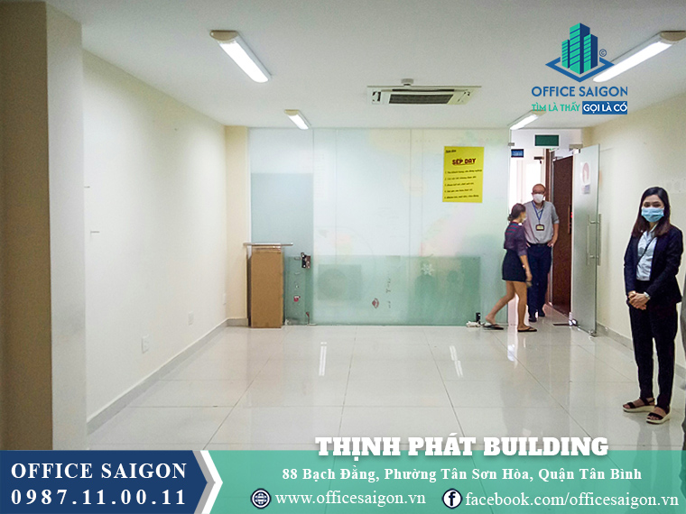 Mặt bằng toà nhà Thịnh Phát Building Bạch Đằng