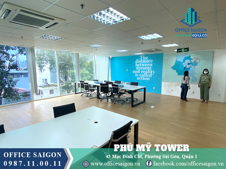 Mặt bằng tòa nhà Phú Mỹ Tower Mạc Đỉnh Chi