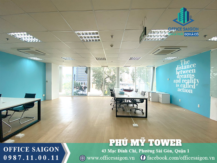 Mặt bằng tòa nhà Phú Mỹ Tower Mạc Đỉnh Chi