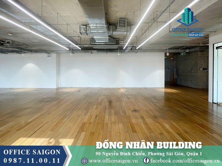 Mặt bằng toà nhà Đồng Nhân Building Nguyễn Đình Chiểu