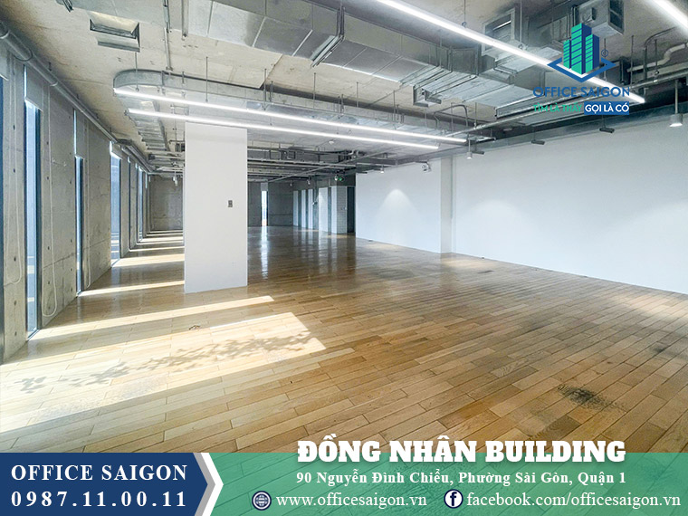 Mặt bằng toà nhà Đồng Nhân Building Nguyễn Đình Chiểu