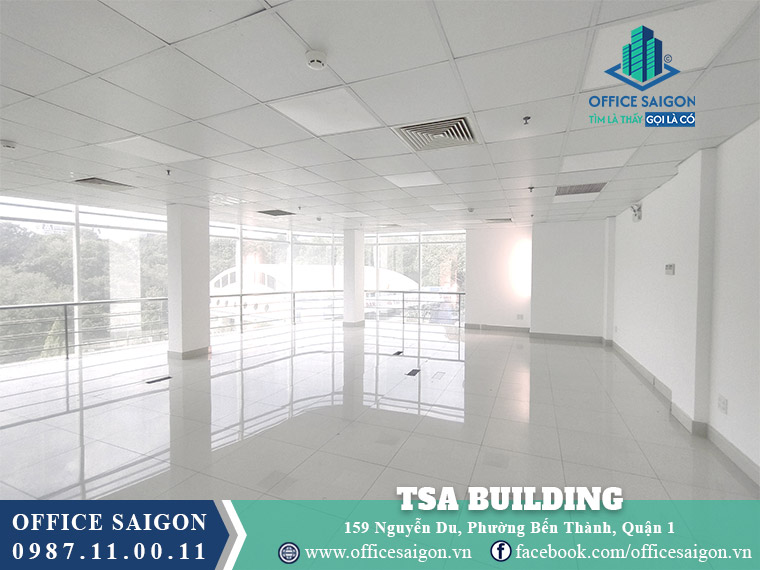 Mặt bằng tòa nhà TSA Building Nguyễn Du