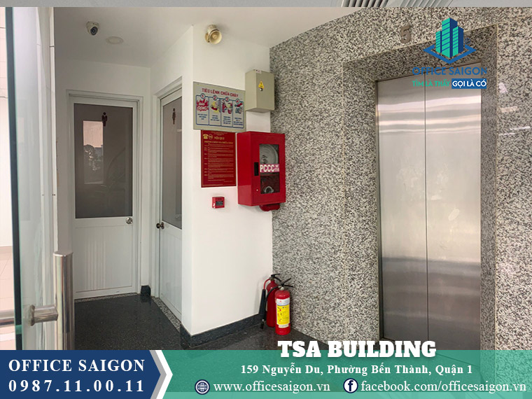 Thang máy tòa nhà TSA Building Nguyễn Du