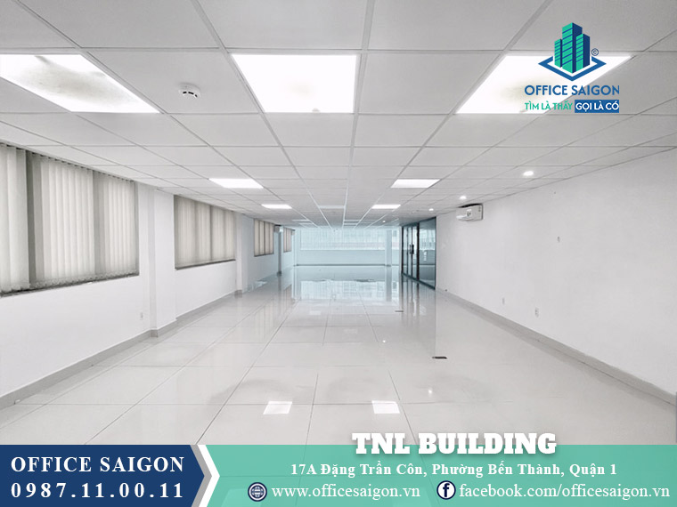 Mặt bằng tòa nhà TNL Building Đặng Trần Côn