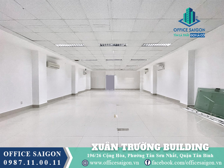 Mặt bằng toà nhà Xuân Trường Building Cộng Hoà