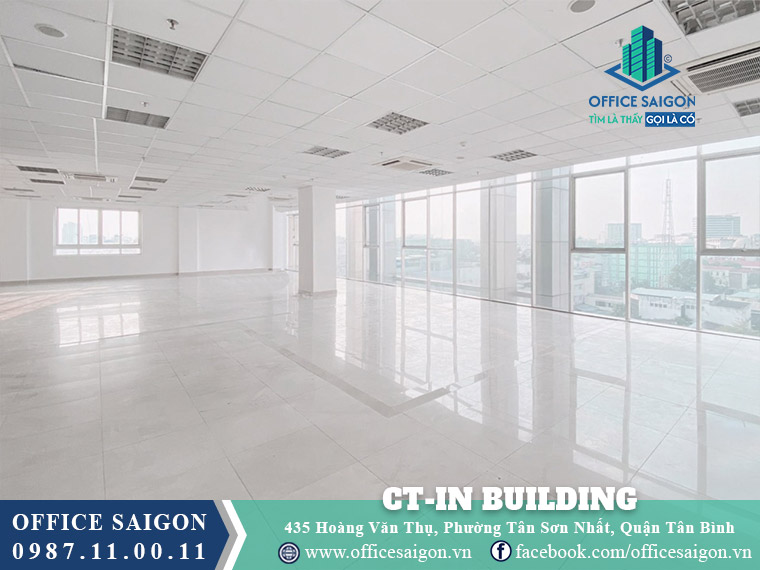 Mặt bằng tòa nhà CT-IN Building Hoàng Văn Thụ
