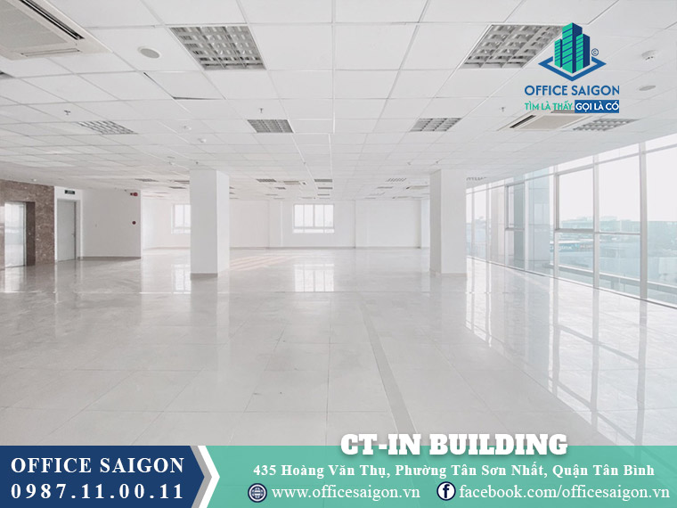 Mặt bằng tòa nhà CT-IN Building Hoàng Văn Thụ