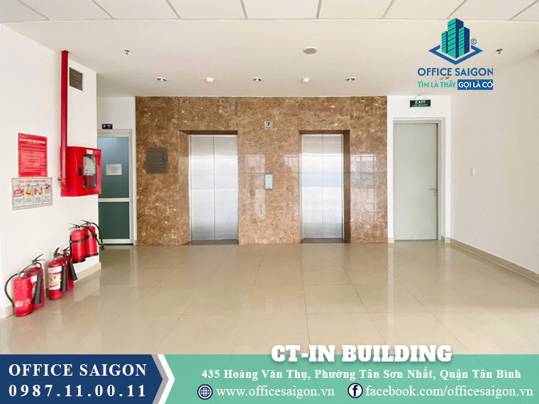 Thang máy tòa nhà CT-IN Building Hoàng Văn Thụ