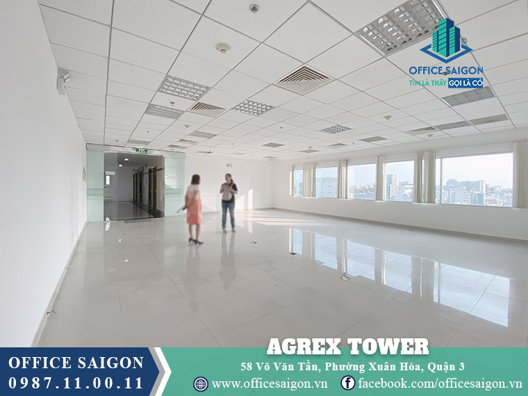 Mặt bằng toà nhà Agrex Tower Võ Văn Tần