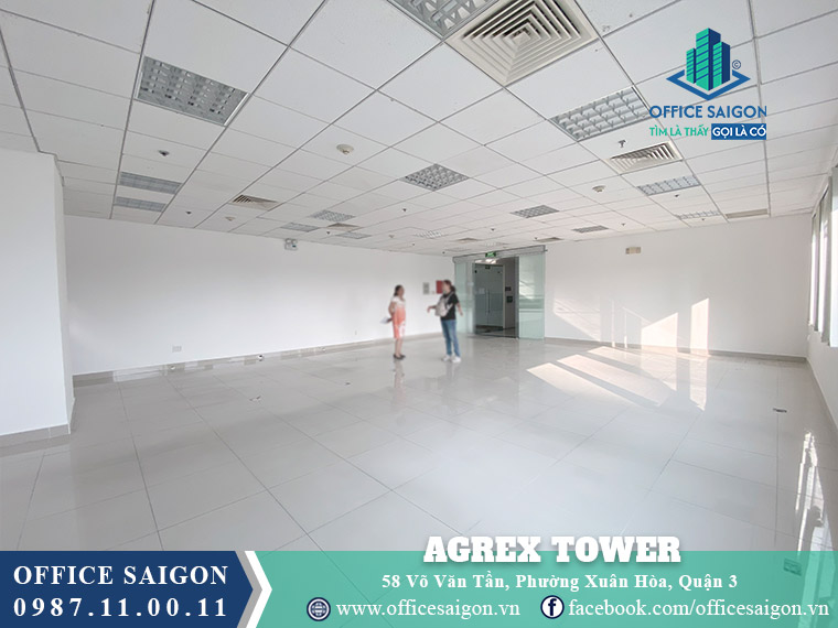 Mặt bằng toà nhà Agrex Tower Võ Văn Tần