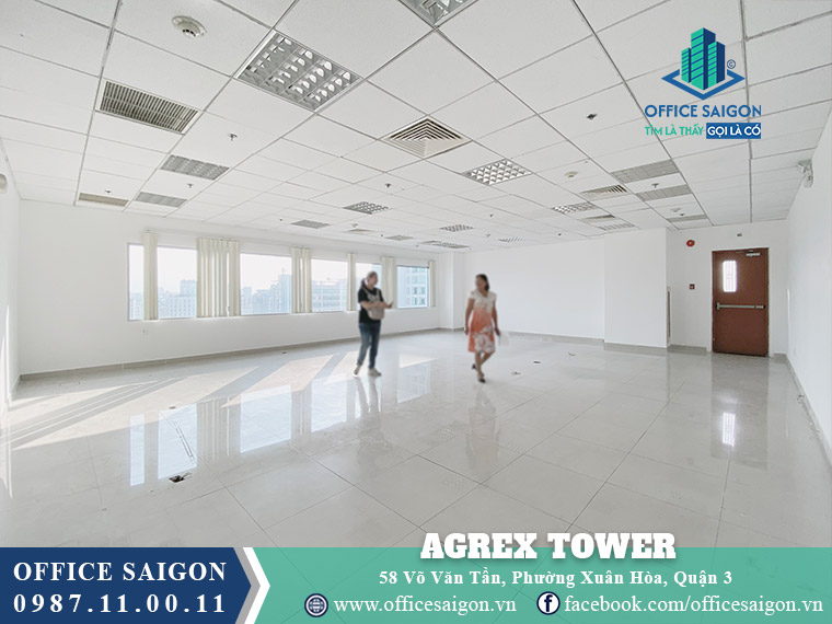 Mặt bằng toà nhà Agrex Tower Võ Văn Tần