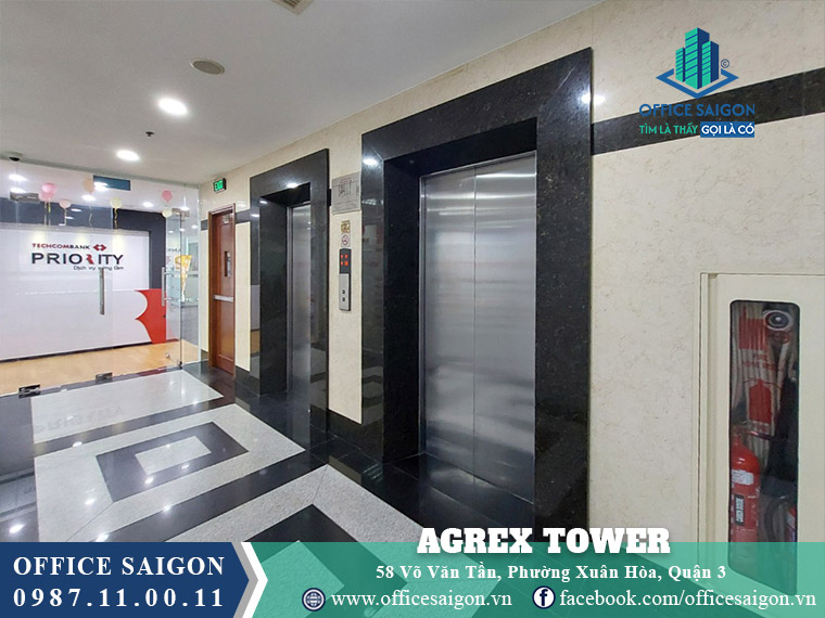 Thang máy toà nhà Agrex Tower Võ Văn Tần