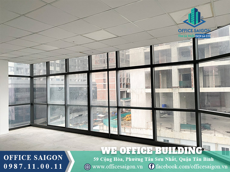 Mặt bằng toà nhà We Office Building Cộng Hoà