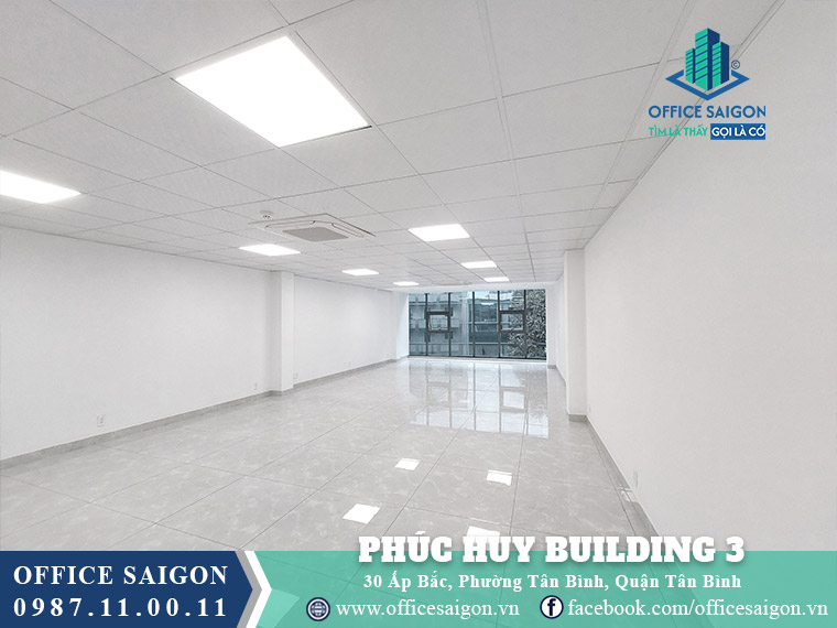Mặt bằng toà nhà Phúc Huy Building 3 Ấp Bắc