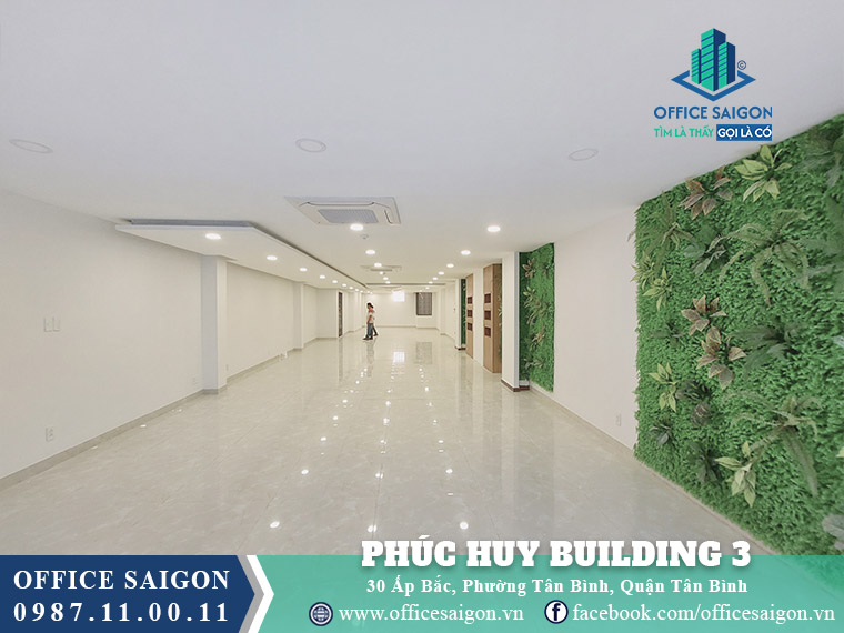 Mặt bằng toà nhà Phúc Huy Building 3 Ấp Bắc