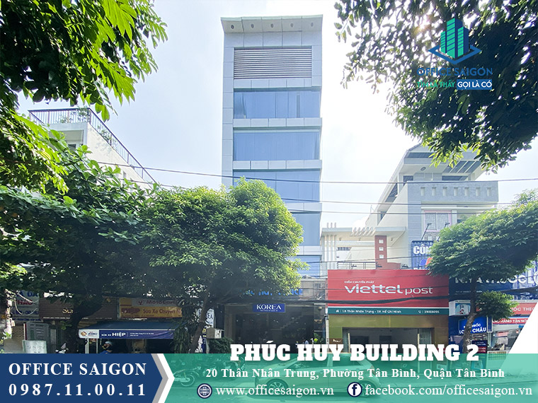 Toà nhà Phúc Huy Building Thân Nhân Trung
