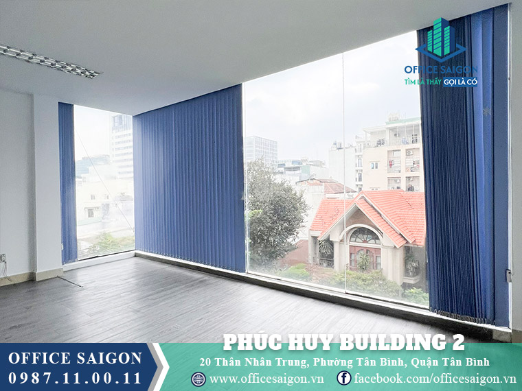 Mặt bằng toà nhà Phúc Huy Building Thân Nhân Trung