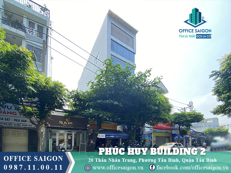 Toà nhà Phúc Huy Building Thân Nhân Trung