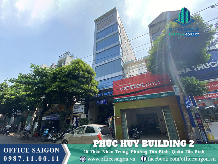 Toà nhà Phúc Huy Building Thân Nhân Trung