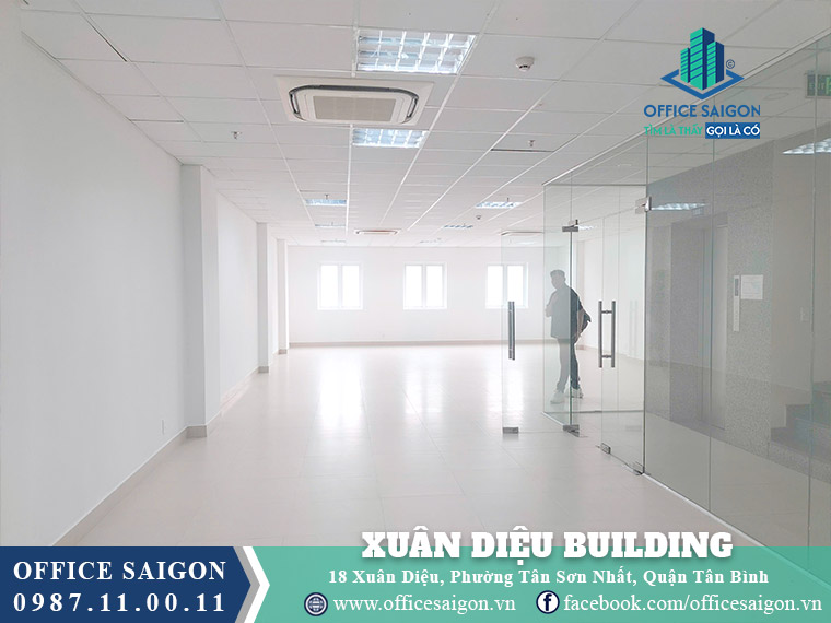 Mặt bằng toà nhà Xuân Diệu Building Quận Tân Bình