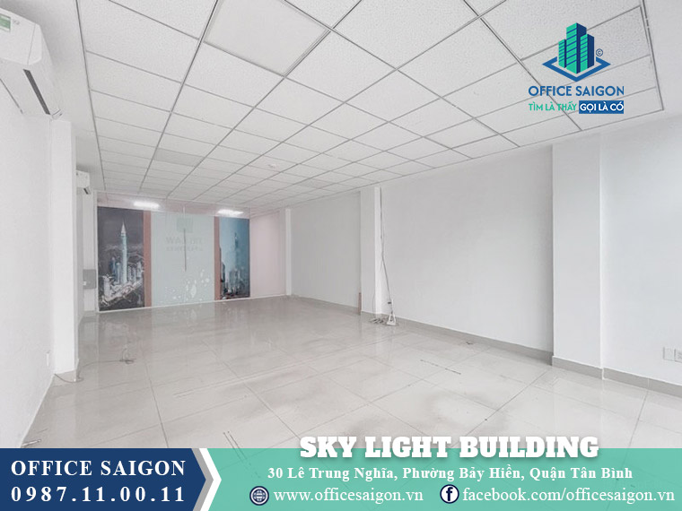 Mặt bằng toà nhà Sky Light Building Lê Trung Nghĩa