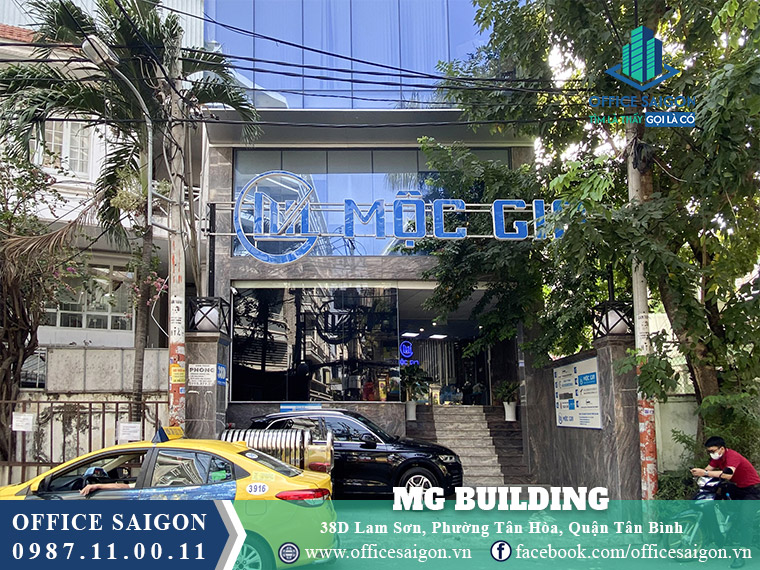 Lối vào toà nhà MG 38D Lam Sơn Building
