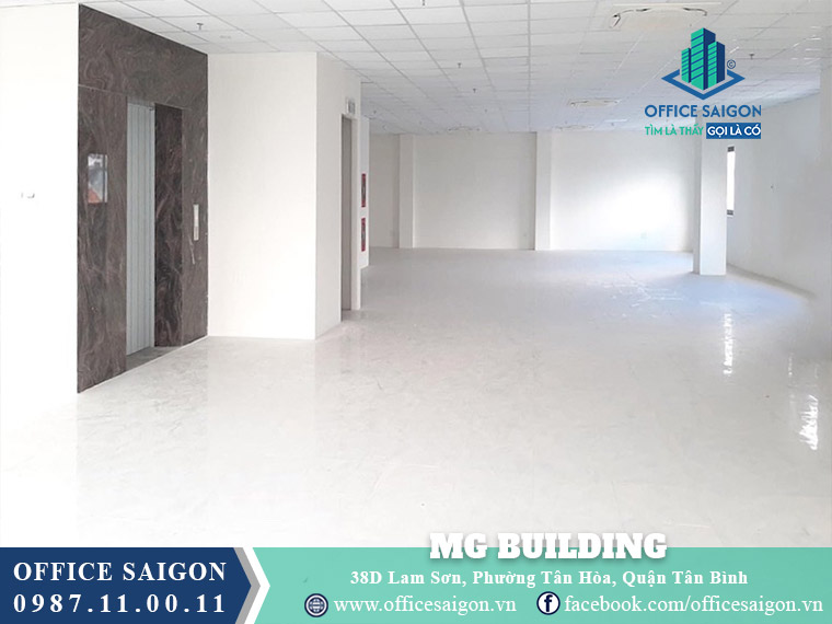 Mặt bằng toà nhà MG 38D Lam Sơn Building