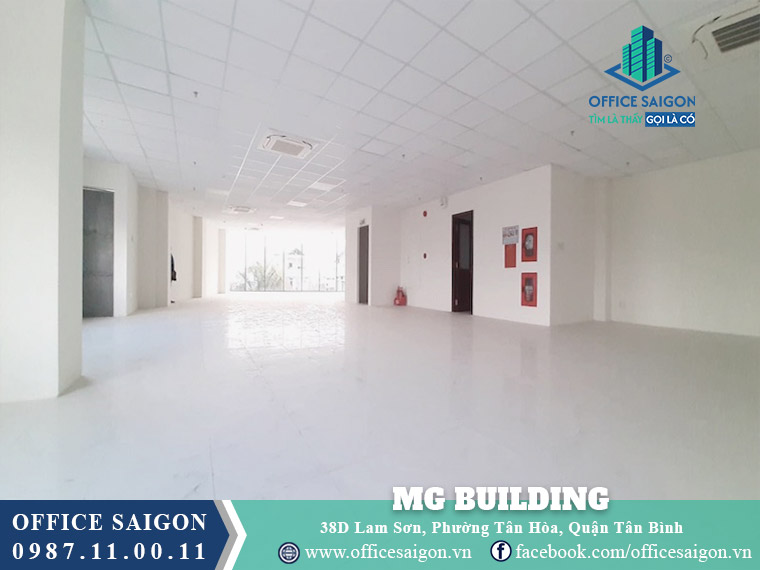 Mặt bằng toà nhà MG 38D Lam Sơn Building