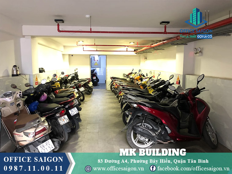 Hầm xe toà nhà MK Building đường a4