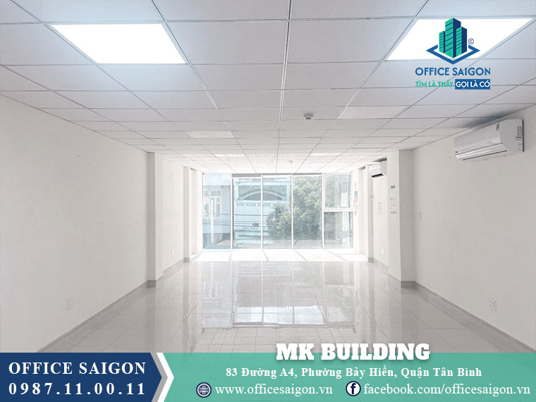 Mặt bằng toà nhà MK Building đường a4
