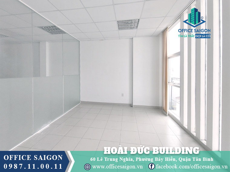 Mặt bằng toà nhà Hoài Đức Building Lê Trung Nghĩa