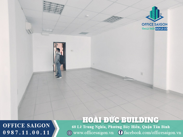 Mặt bằng toà nhà Hoài Đức Building Lê Trung Nghĩa