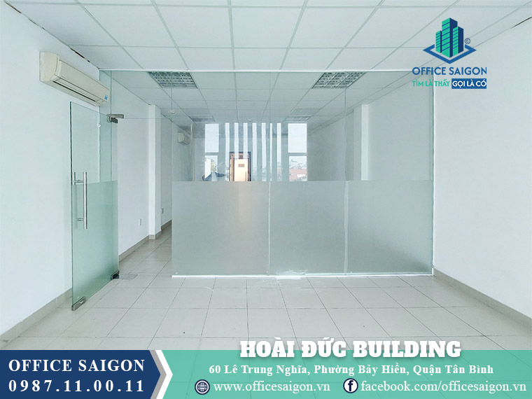 Mặt bằng toà nhà Hoài Đức Building Lê Trung Nghĩa
