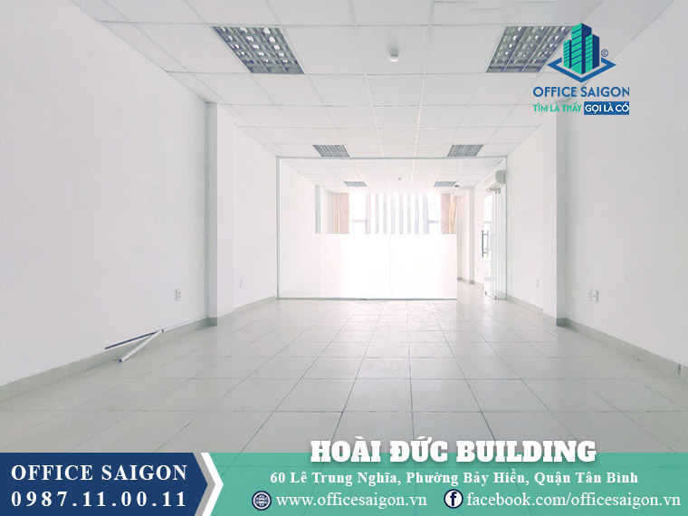 Mặt bằng toà nhà Hoài Đức Building Lê Trung Nghĩa