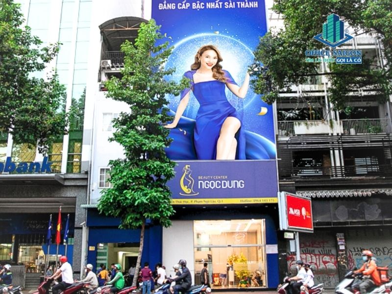 Tòa nhà nguyên căn cho thuê quận 1 tại 185-187 Nguyễn Thái Học