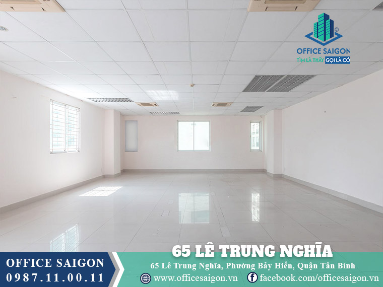 Mặt bằng toà nhà 65 Lê Trung Nghĩa Building