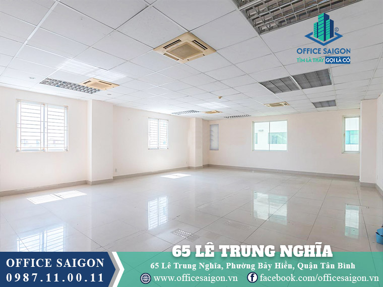 Mặt bằng toà nhà 65 Lê Trung Nghĩa Building
