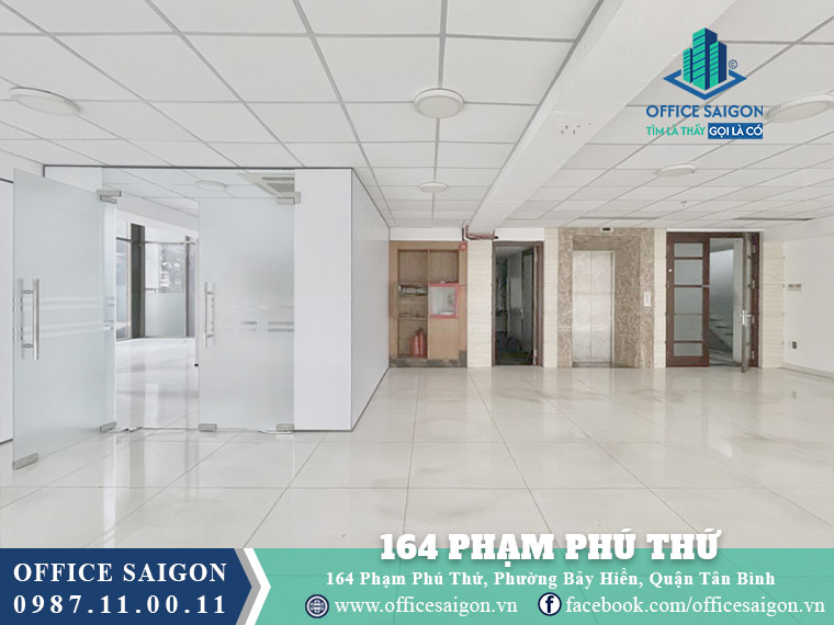 Mặt bằng toà nhà 164 Phạm Phú Thứ Building