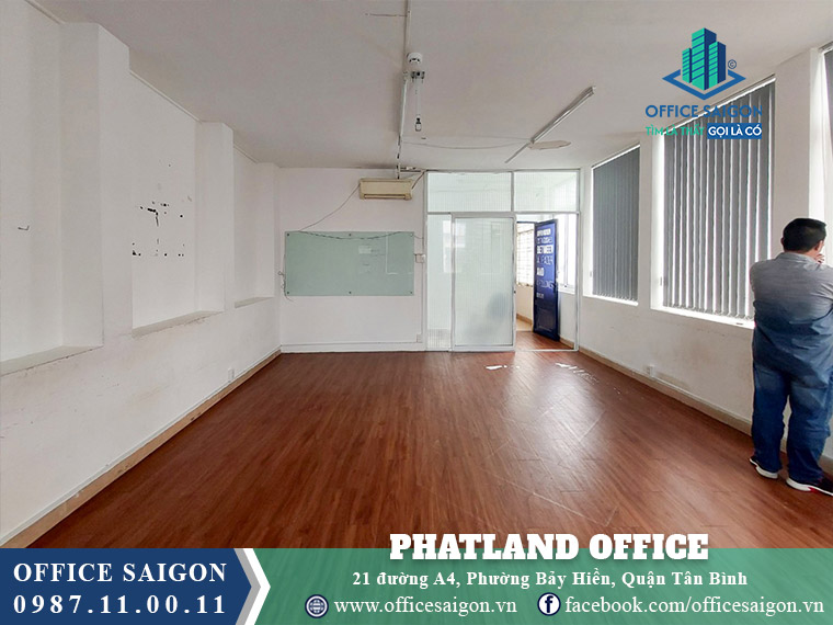 Mặt bằng toà nhà Phatland Office A4