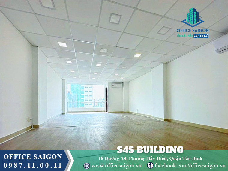 Mặt bằng toà nhà S4S Building đường A4