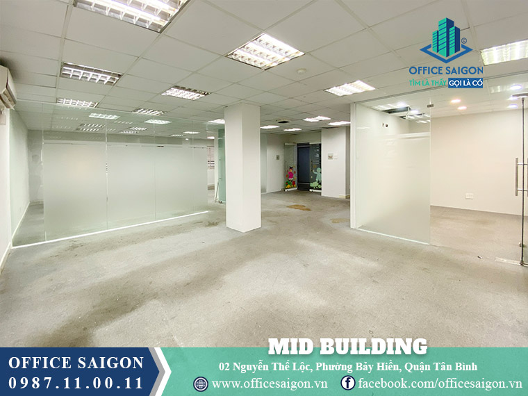 Mặt bằng toà nhà MID Building Nguyễn Thế Lộc