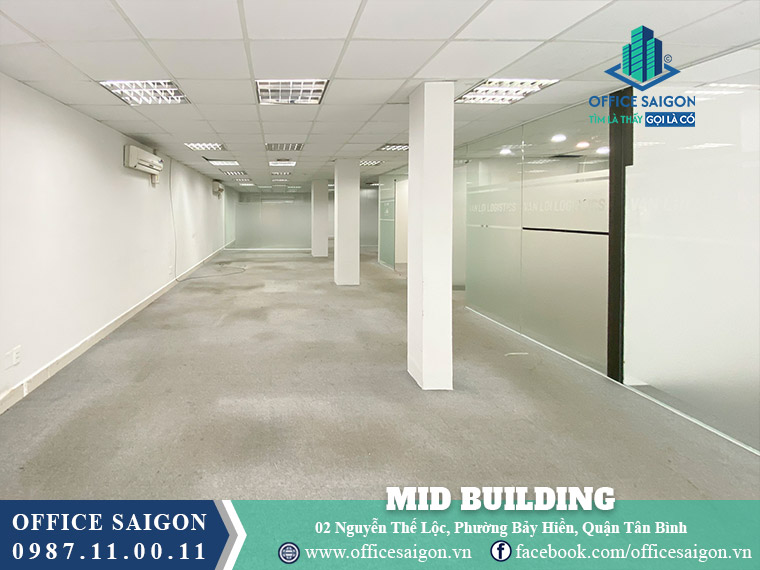 Mặt bằng toà nhà MID Building Nguyễn Thế Lộc
