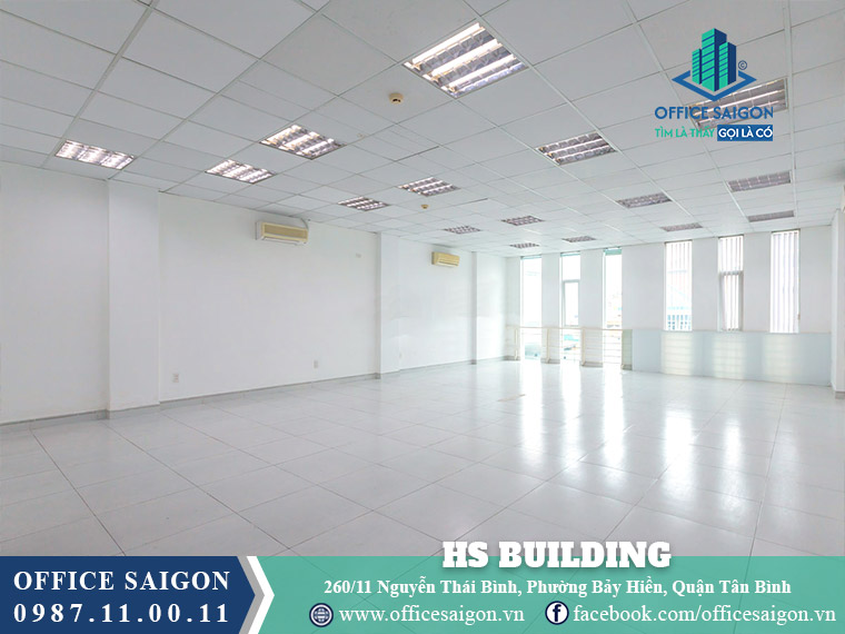 Mặt bằng toà nhà HS Building Nguyễn Thái Bình