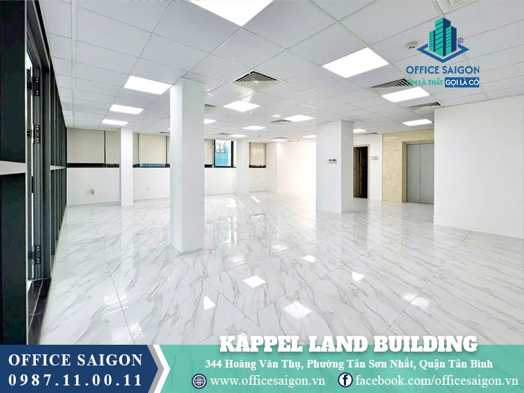 Mặt bằng toà nhà Kappel Land Building Hoàng Văn Thụ